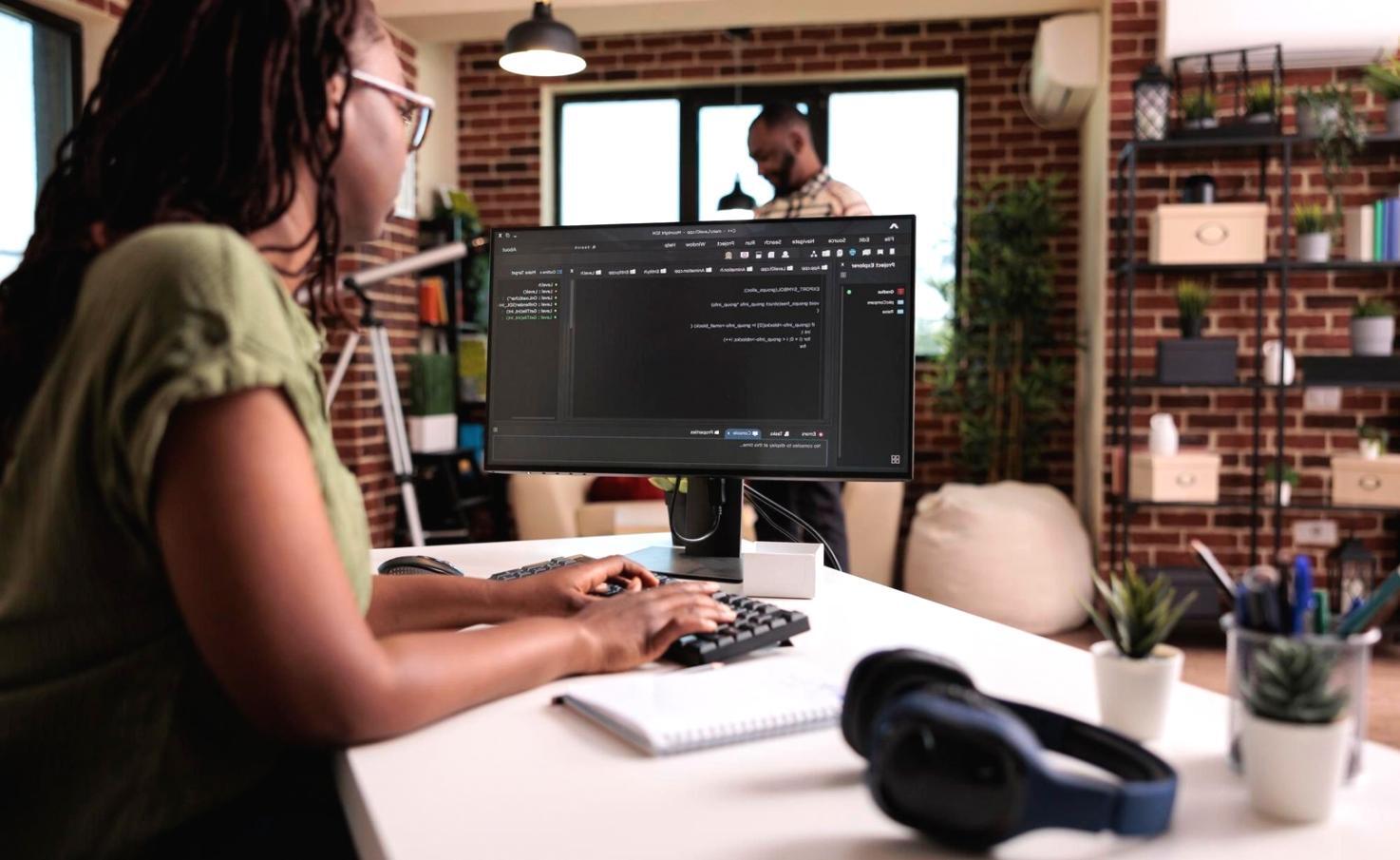 Computer vision programming workspace showing code and visual outputs
